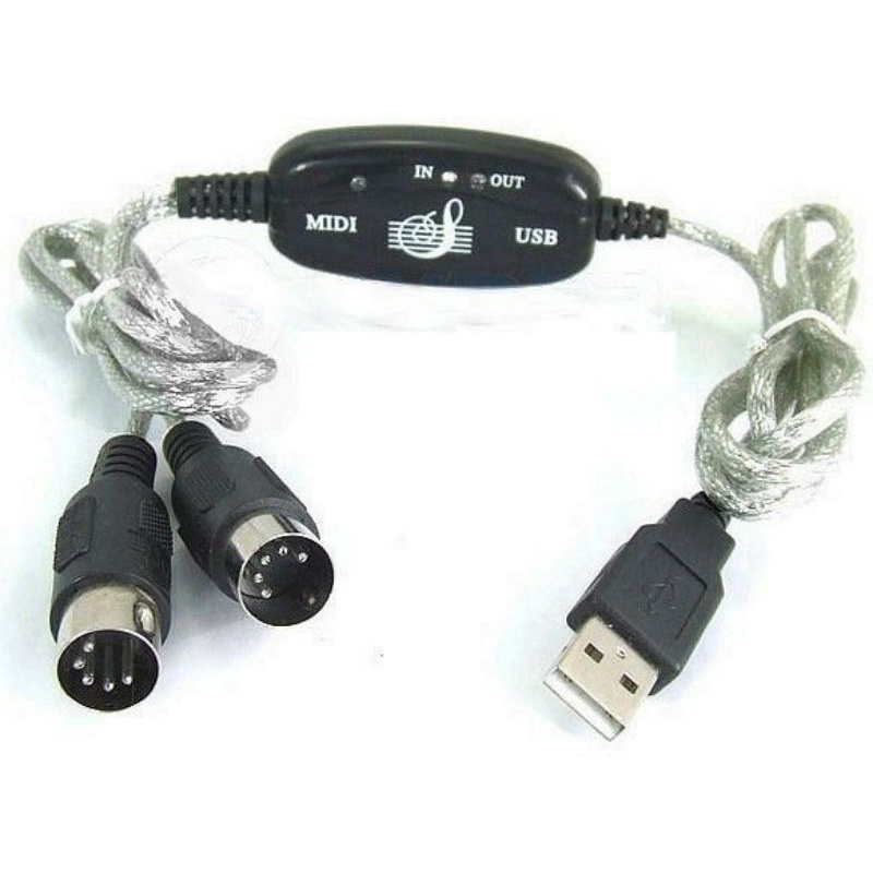 Cabo midi Para usb Teclado