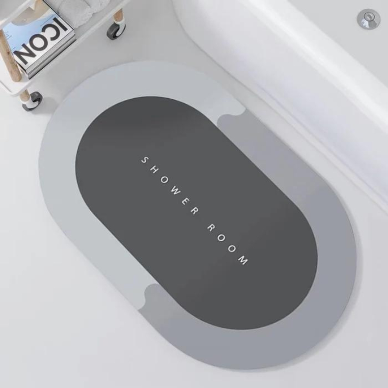 Tapete para Banheiro de Secagem Rápida e Super Absorvente - Ideal para Chuveiro, Cozinha e Varanda