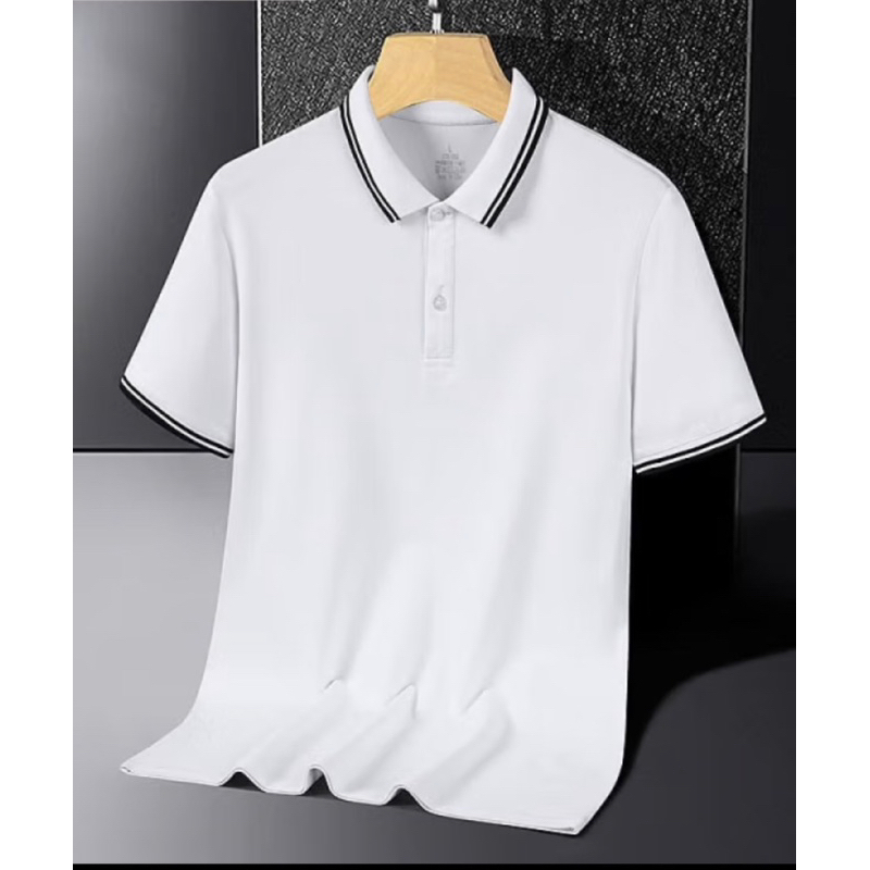 Camisa Gola Polo Branco Exclusiva Sport fino