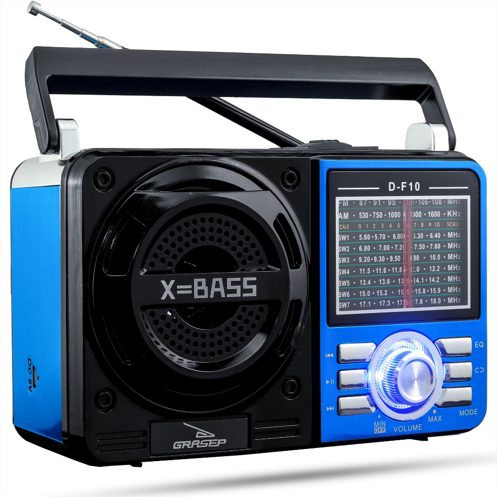 Caixa de Som Retrô Vintage  Radio Am Fm Usb Sd Aux P2 Analógico
