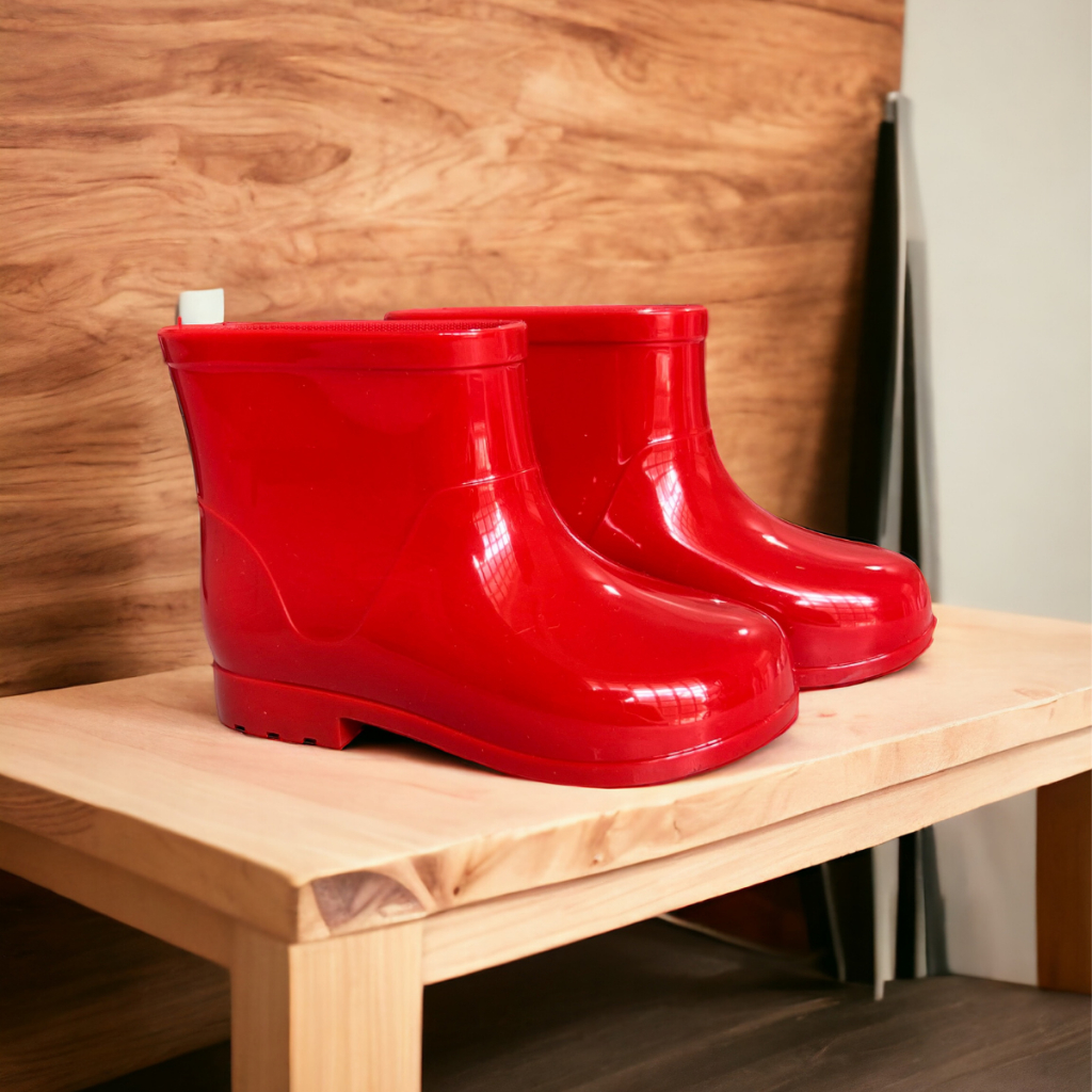 Bota Infantil Juvenil Galochinha Menina Botinha Chuva