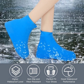 Capa de Chuva Para Tenis Protetor De Sapato Calçado Silicone Impermeável Para Chuva Antiderrapante
