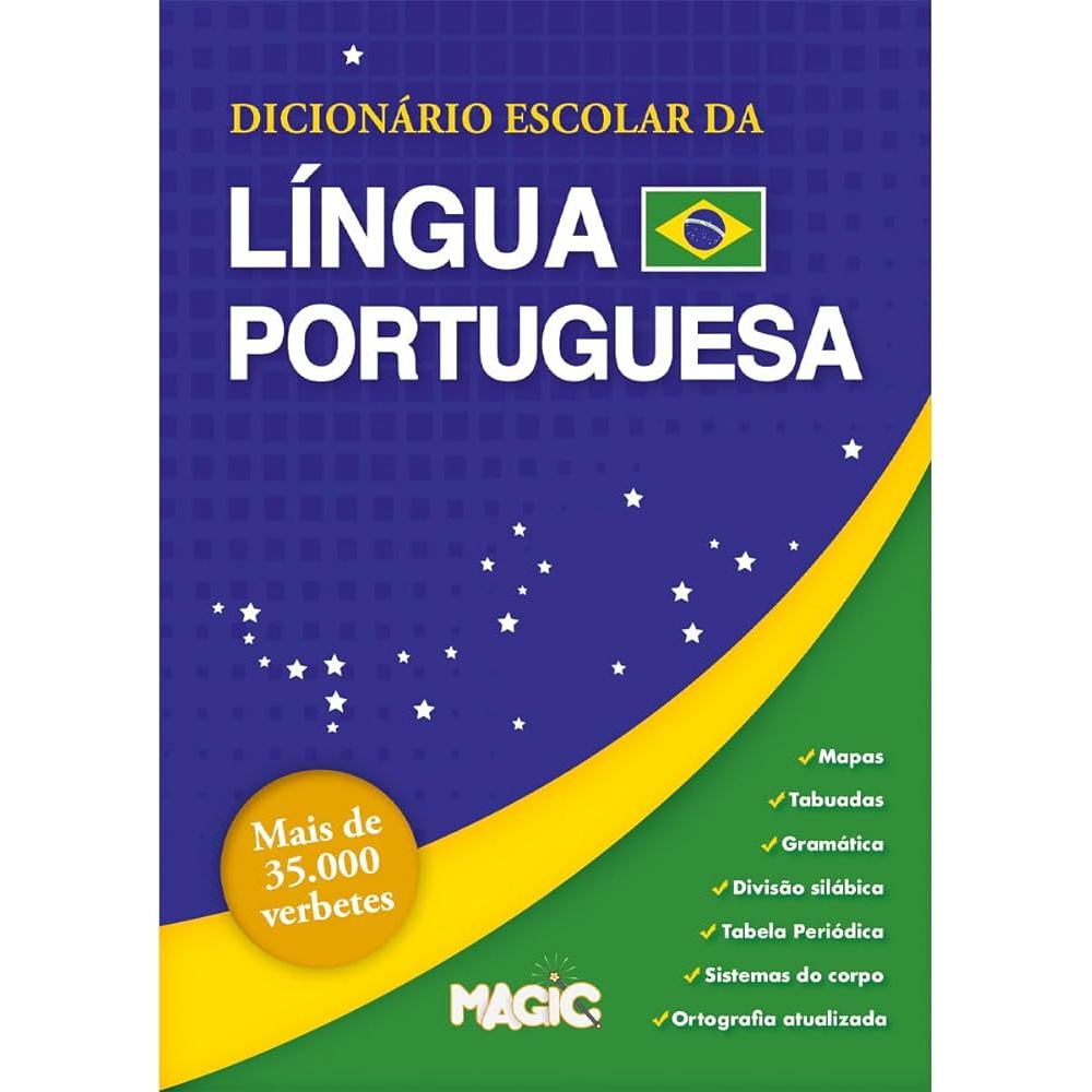 Dicionario Portugues Escolar Completo 528P 16,5X12C Unidade-Magic Kids