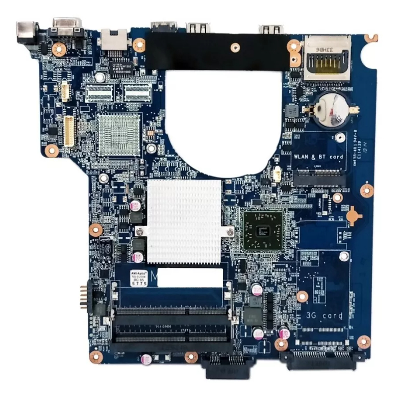 Placa Mãe Notebook Itautec A7420 A7520 6-71-W2400-D03 GP AMD DDR3 Original com Nota Fiscal e Garantia