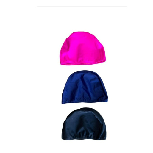 Touca de natação lisa diversas cores tamanhos adulto e infantil 100% lycra  confortavel e macia