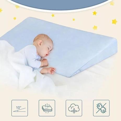 Travesseiro Rn Anti Refluxo Rampa Bebê + Envio Rápido