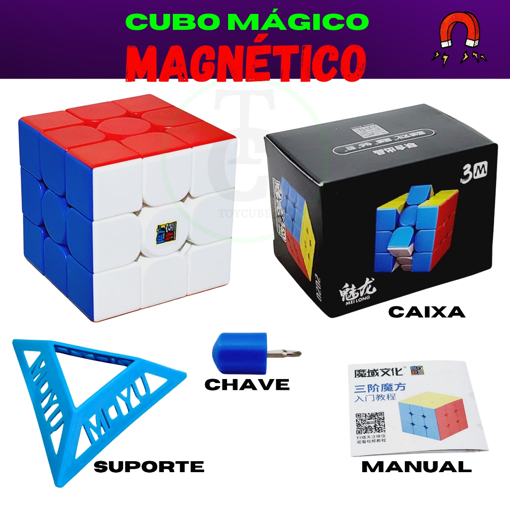 Cubo mágico magnético moyu gan qiyi