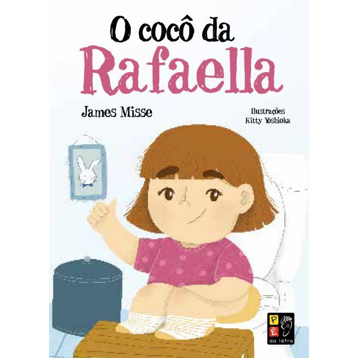 Livro Infantil O Cocô da Rafaella Almofadado Educativo e Divertido