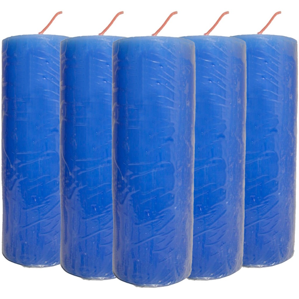 Vela Votiva 7 Dias Tradicional 250gr Coloridas - Kit 4 Unidades