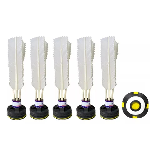 Kit 10 Petecas Brancas Oficial