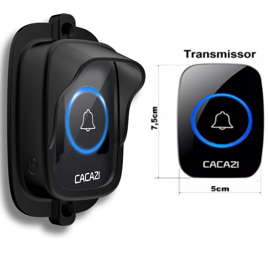Protetor para Campainha Antifurto e Chuva – Cacazi A10 e Hyh10