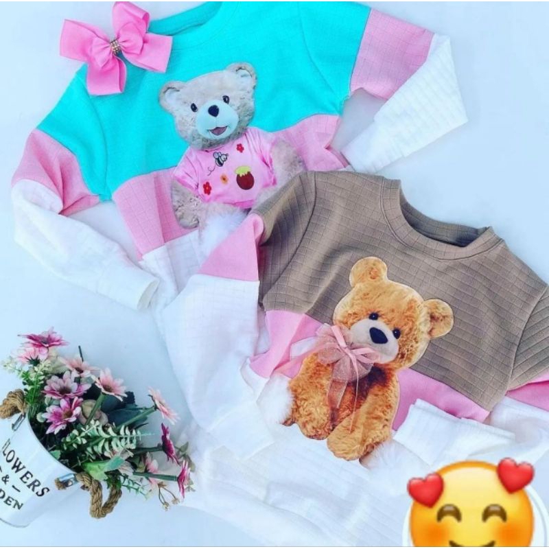 blusa infantil menina de frio ótima para meia estação
