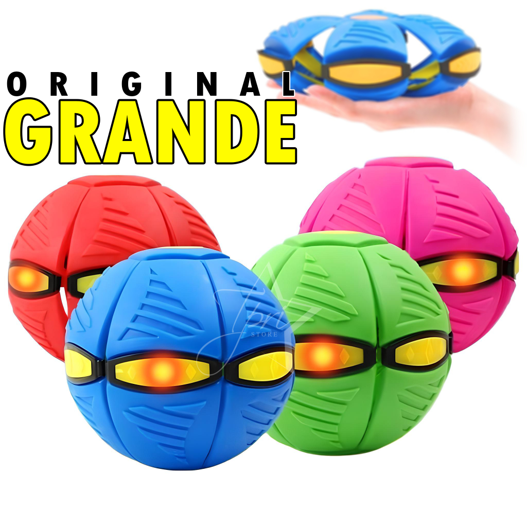 Bola Mágica Voadora Original LED Disco Voador Futurista Brinquedo Infantil Magic Ball Crianças Pets