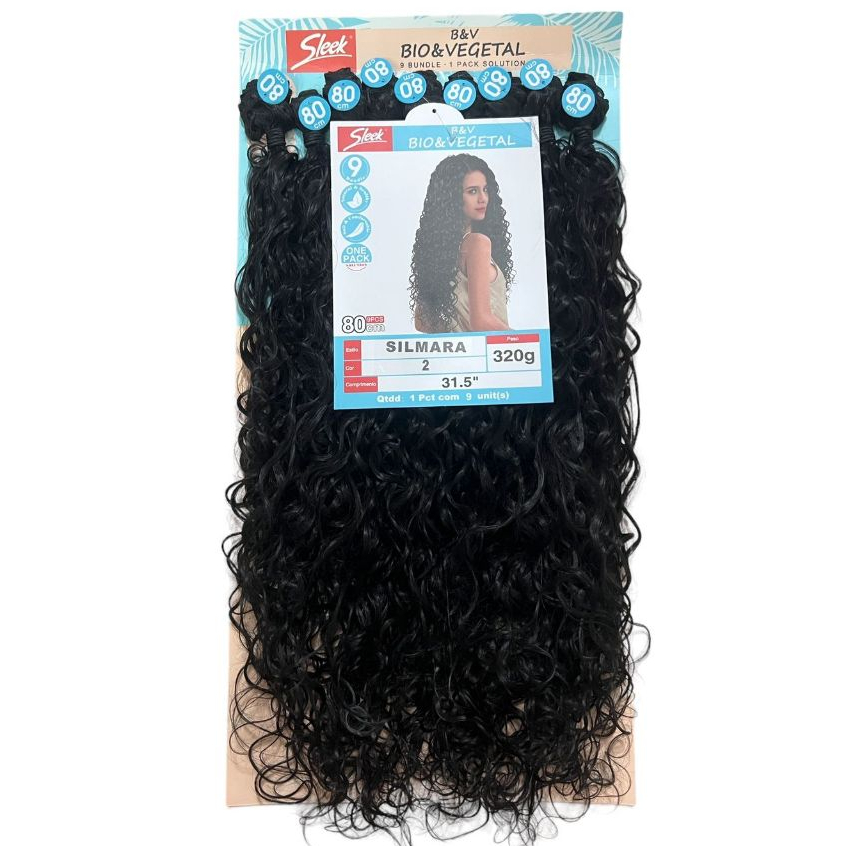 sleek Cabelo Bio Vegetal Cacheado Silmara 320gr