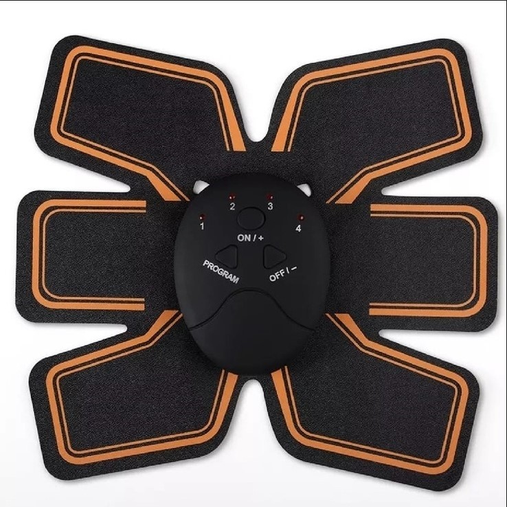 Aparelho Estimulador Abdominal Muscular Elétrico 6 Pack EMS Beauty Body