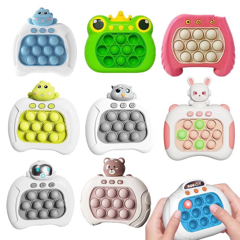 Máquina Jogo Com Som Pop It Fidget Brinquedo Sensorial Anti