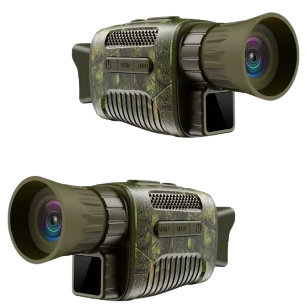 Monóculo Câmera Militar Ideal Para Caça Pesca Visão Noturna Exploração 1km NV1000