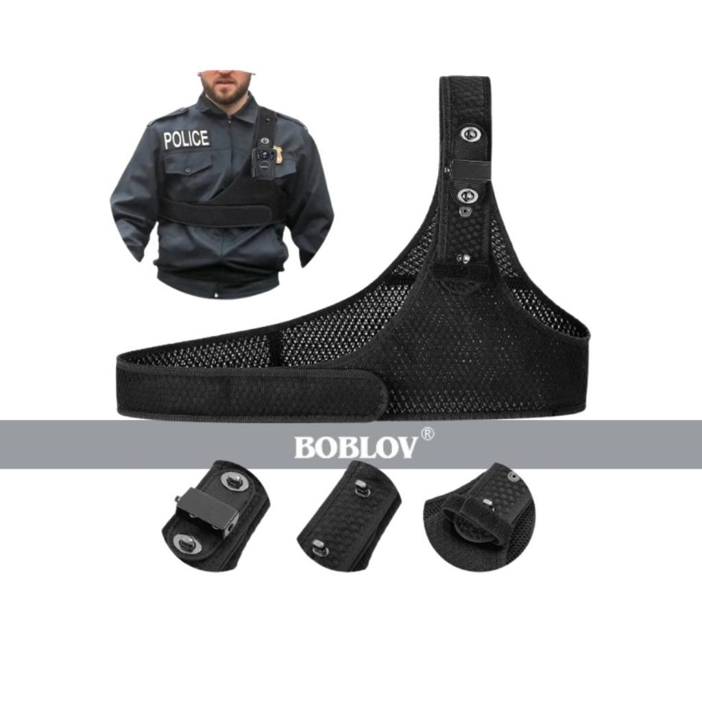 Suporte Peitoral Para Câmera Corporal Policial Vigilantes