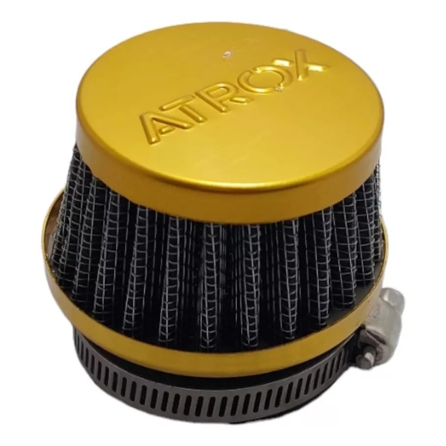 Filtro De Ar Esportivo Reto 28mm Até 42mm Com Adaptador