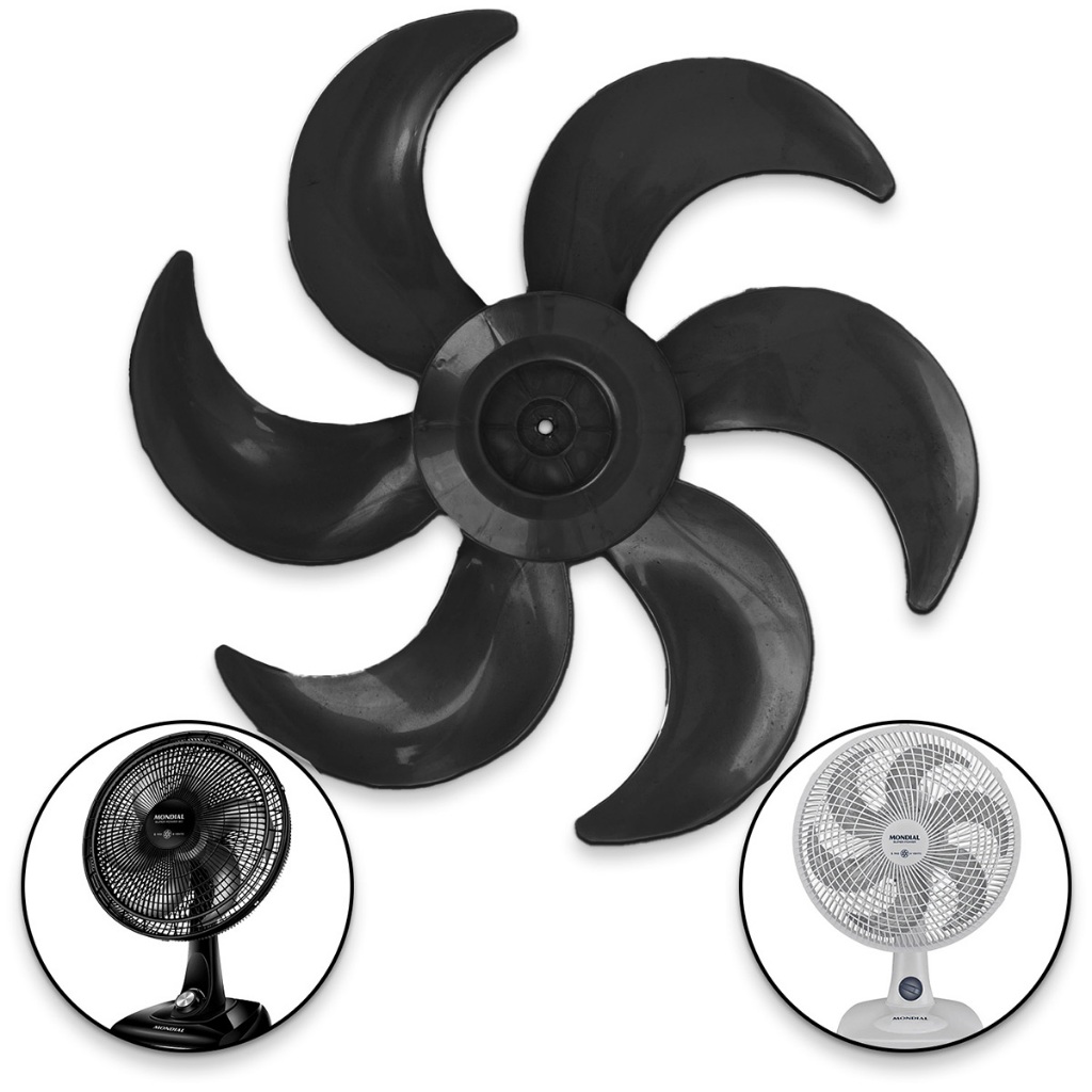 Hélice Para Ventiladores Mondial 40cm 6 Pás