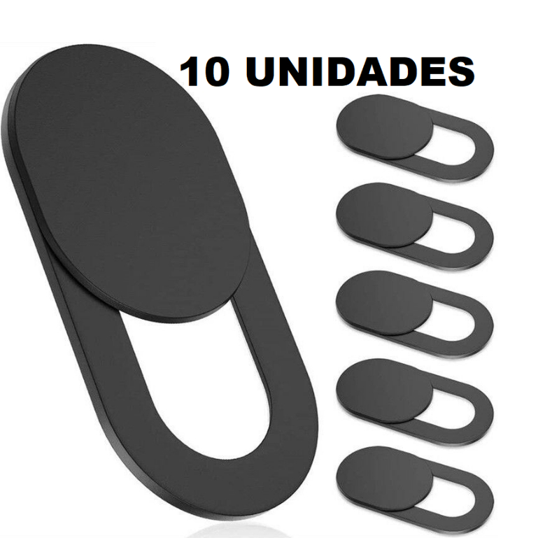 Kit 6/12/20 Protetor Tampa Câmera Webcam Anti-espião Notbook Celular Tablet