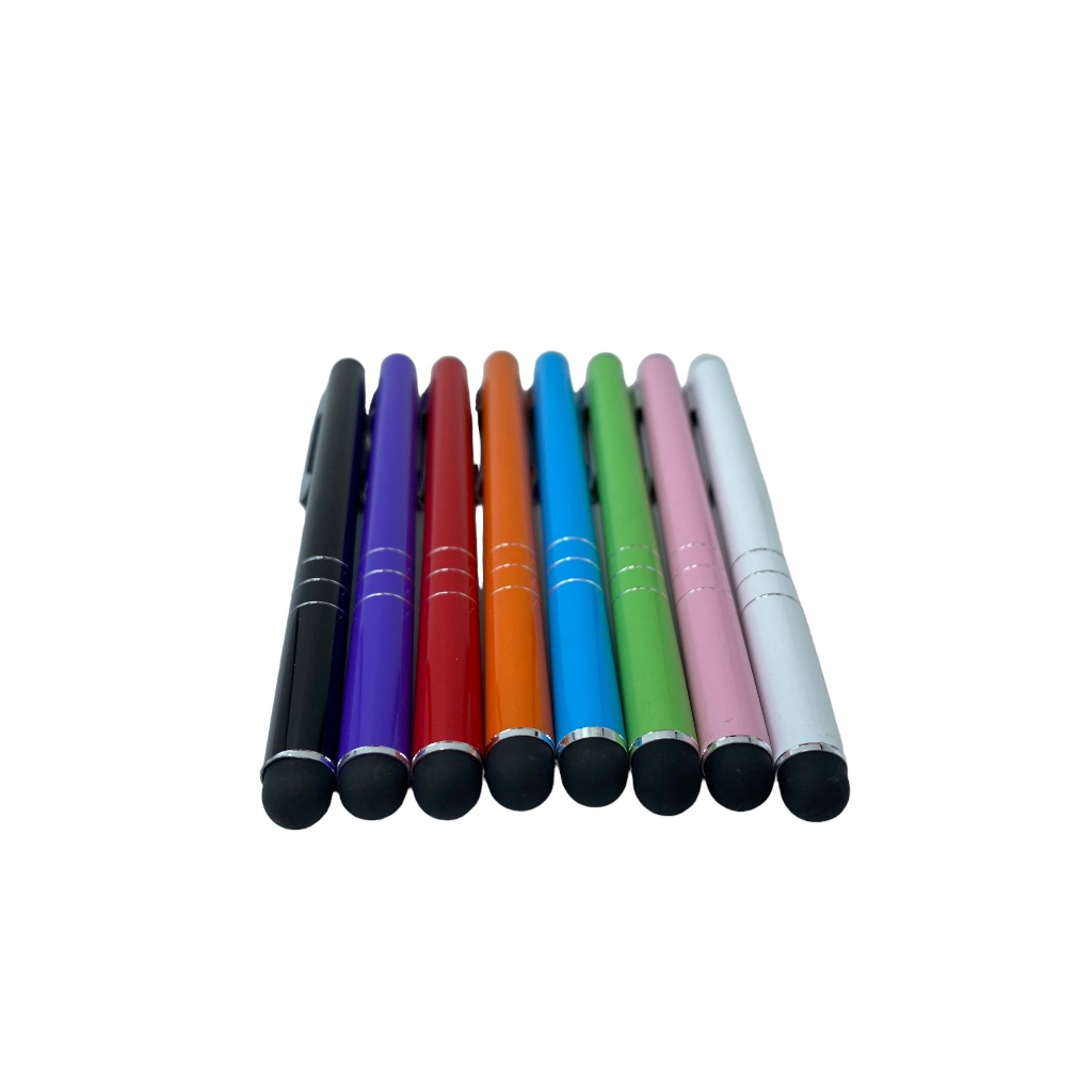 kit Com 10 Unidades De Caneta Touch Screen Universal Celular Tablet Tela Desenho Cores Sortidas