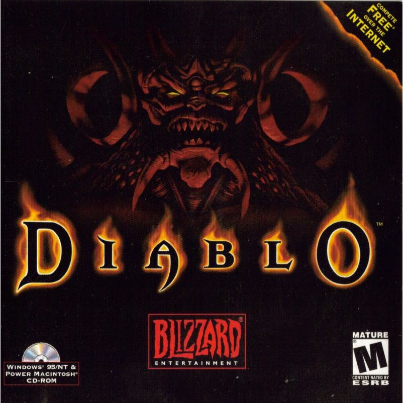 jogo Diablo 1 em mídia física para pcs