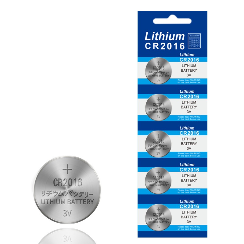 Bateria De Lithium 3v Botão CR2016 C/ 5 Unid Pronta Entrega