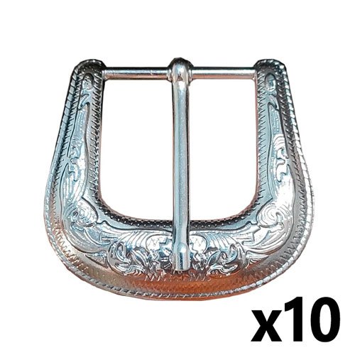 Kit com 10 Fivelas Clássicas 4cm