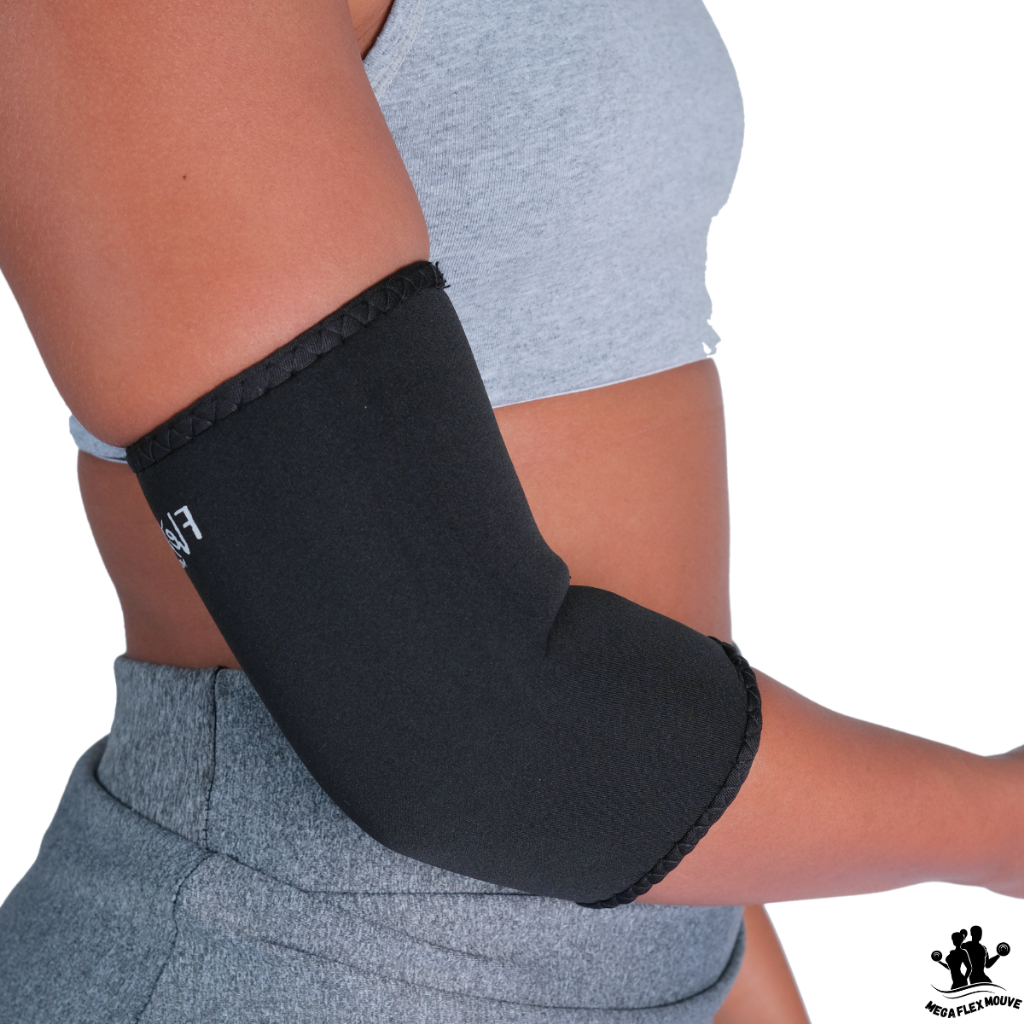 Cotoveleira Protetora Neoprene Crossfit Tendinite Estabilidade da Articulação Compressão Expedição