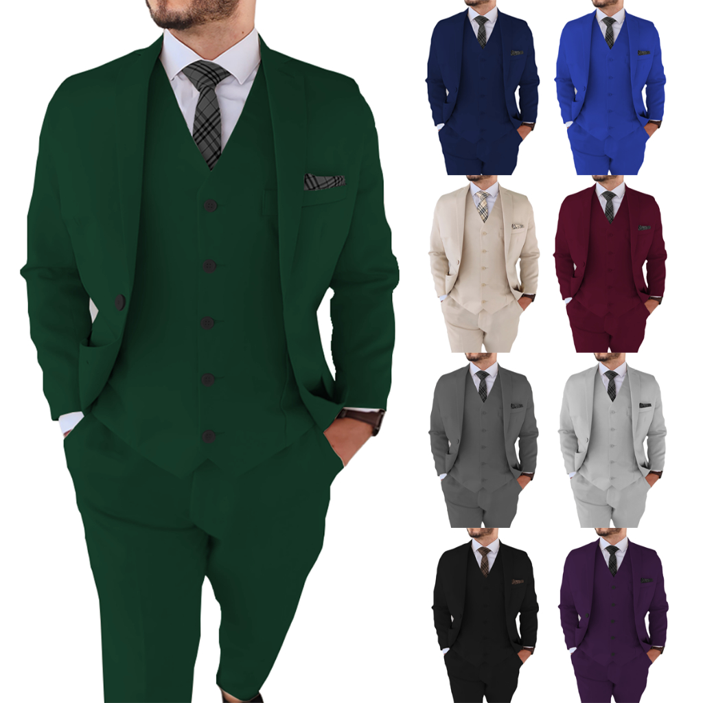 Kit Terno Social Masculino - Paletó+Calça (Reforçado)