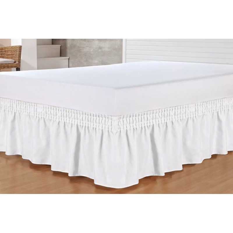 Saia Para Cama Box Tamanho Universal Fronha (Casal, Queen e King)