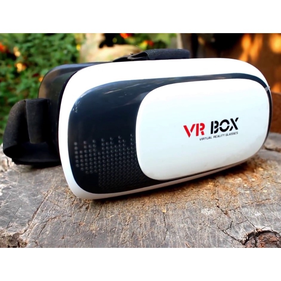 Óculos VR Box para Celular com Lentes 3D Ajustáveis e Design Ergonômico para Máximo Conforto