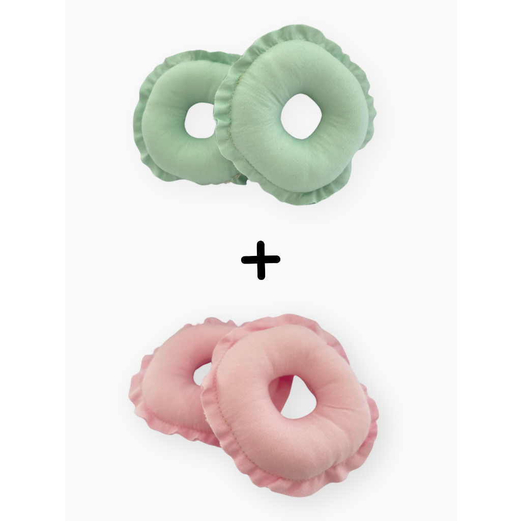 Kit Rosquinha de Amamentação Protetor de Mamilos - 2 Pares