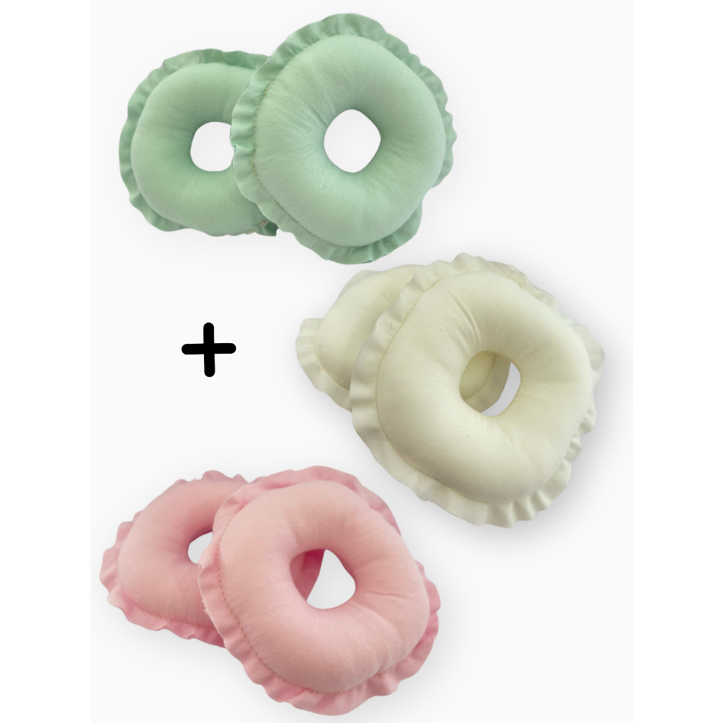 Kit Rosquinha de Amamentação Protetor de Mamilos - 3 Pares