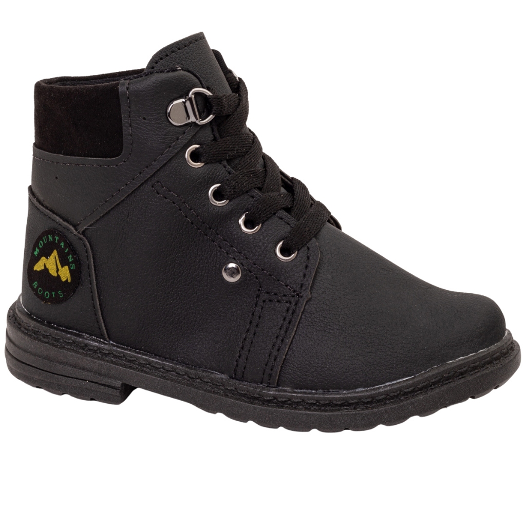 Coturno Masculino Infantil Bota Coturno Infantil Menino Kids
