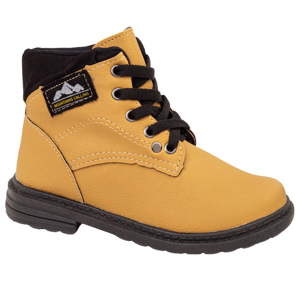 Bota Infantil Menino Coturno Masculino Infantil Coturno Infantil
