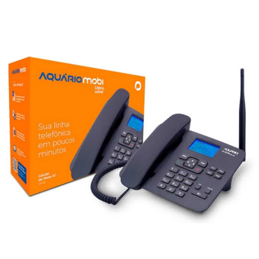Telefone Celular Rural De CHIP  Mesa Aquário Ca-42s  Desbloqueado Para qualquer Operadora