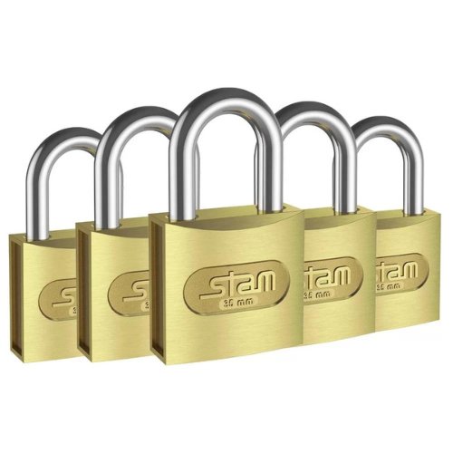 Cadeado Stam 20 a 50mm - Proteção e Confiabilidade Superior Com 2 Chaves