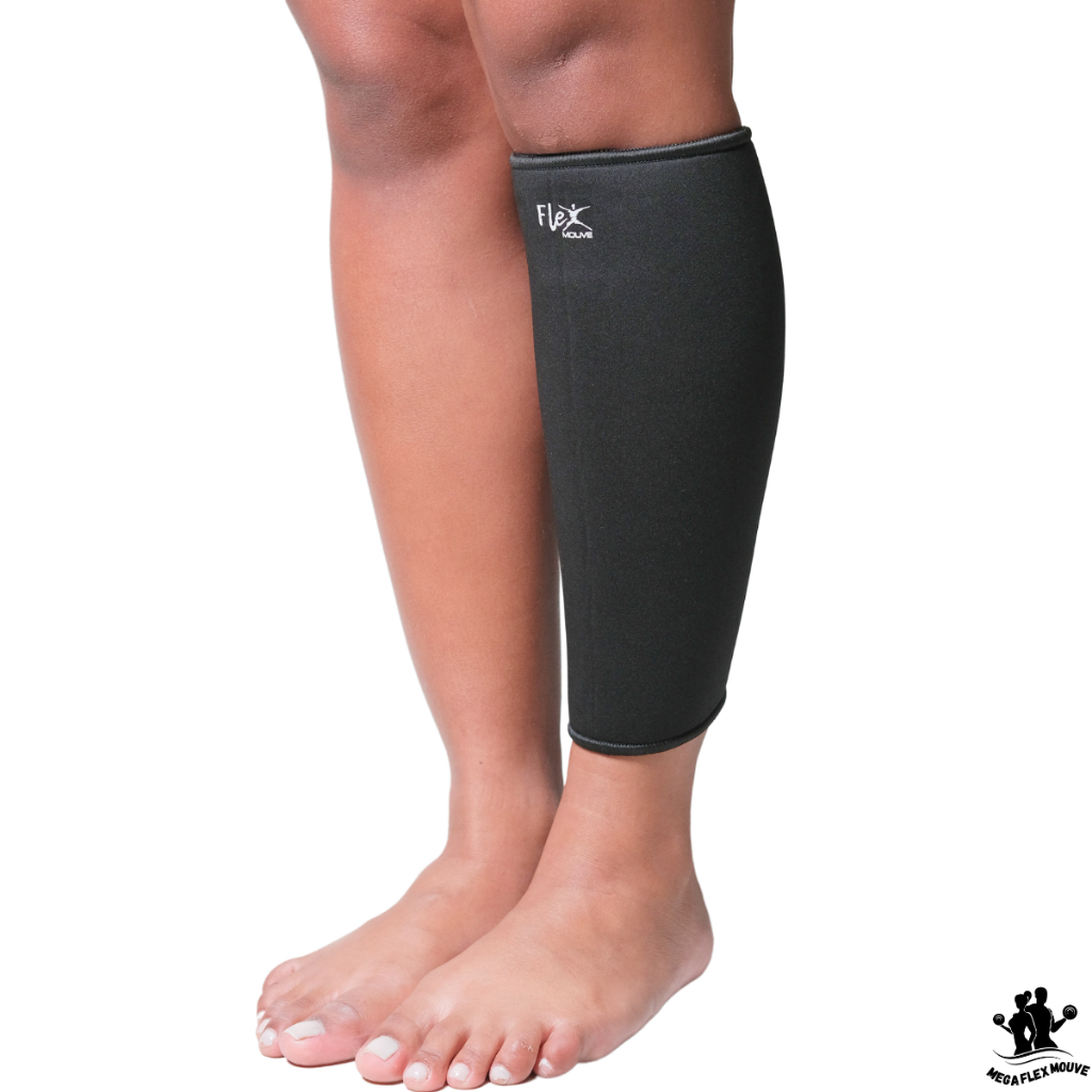 Panturrilha Longa Neoprene Suporte Protetor Profissional Treino Exercícios Alivia Dor Compressão Expedição