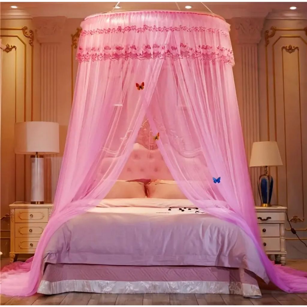 Mosquiteiro Teto Casal Gigante Box queen Super King Com Abertura Lateral 14M