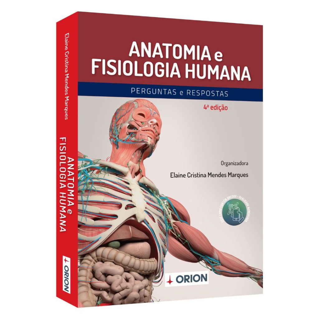 Anatomia e Fisiologia com Realidade Aumentada - Corpo Humano completo Colorido e Ilustrado