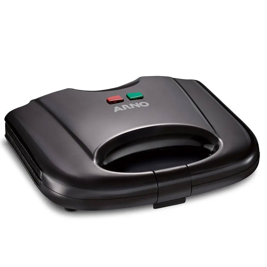 Sanduicheira Grill Arno SACB Antiaderente Preta 700W 110v