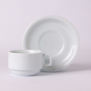 Conjunto 6 Xícaras Chá Atenas C/Pires 180 ml