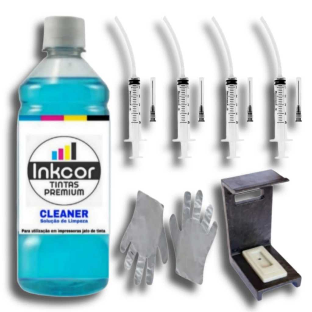 Kit Solução Limpeza de Cabeça De Impressão Bulk-Ink Cartucho