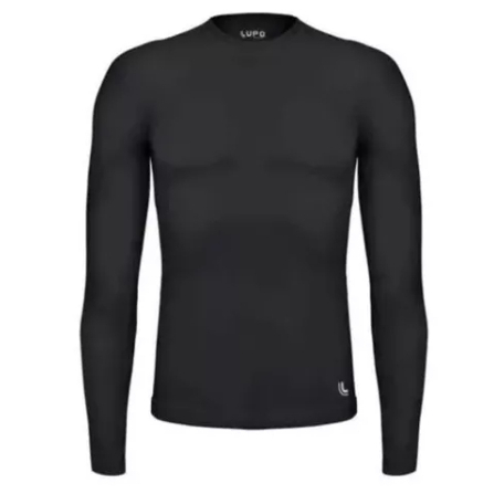 Camiseta Térmica Masculina Manga Longa Frio Segunda Pele Lupo Underwear Warm Sport