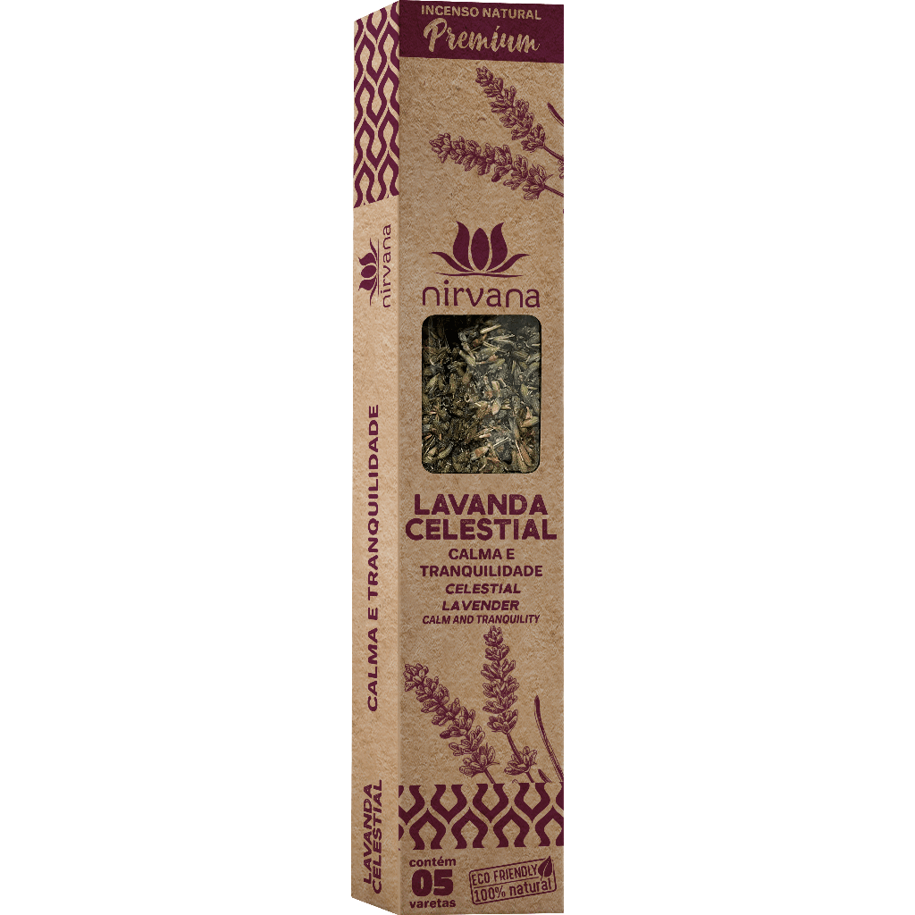 Incenso Nirvana Premium 100% Natural Vários Aromas Promoção