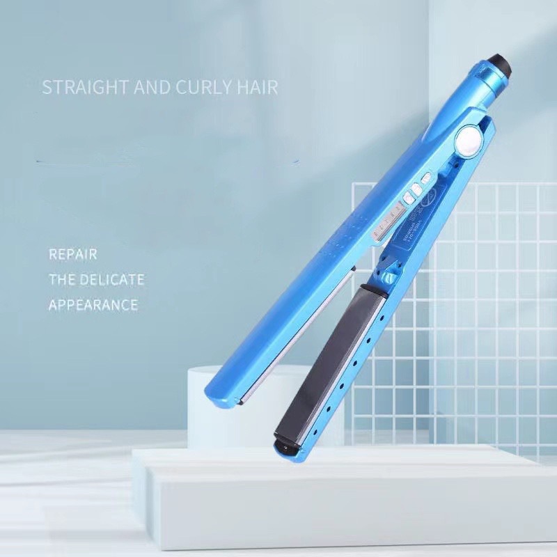 Prancha Chapinha Alisadora Proficional 450°F / 232°C AZUL BIVOLT PRONTA PARA ENVIA  xu'xu