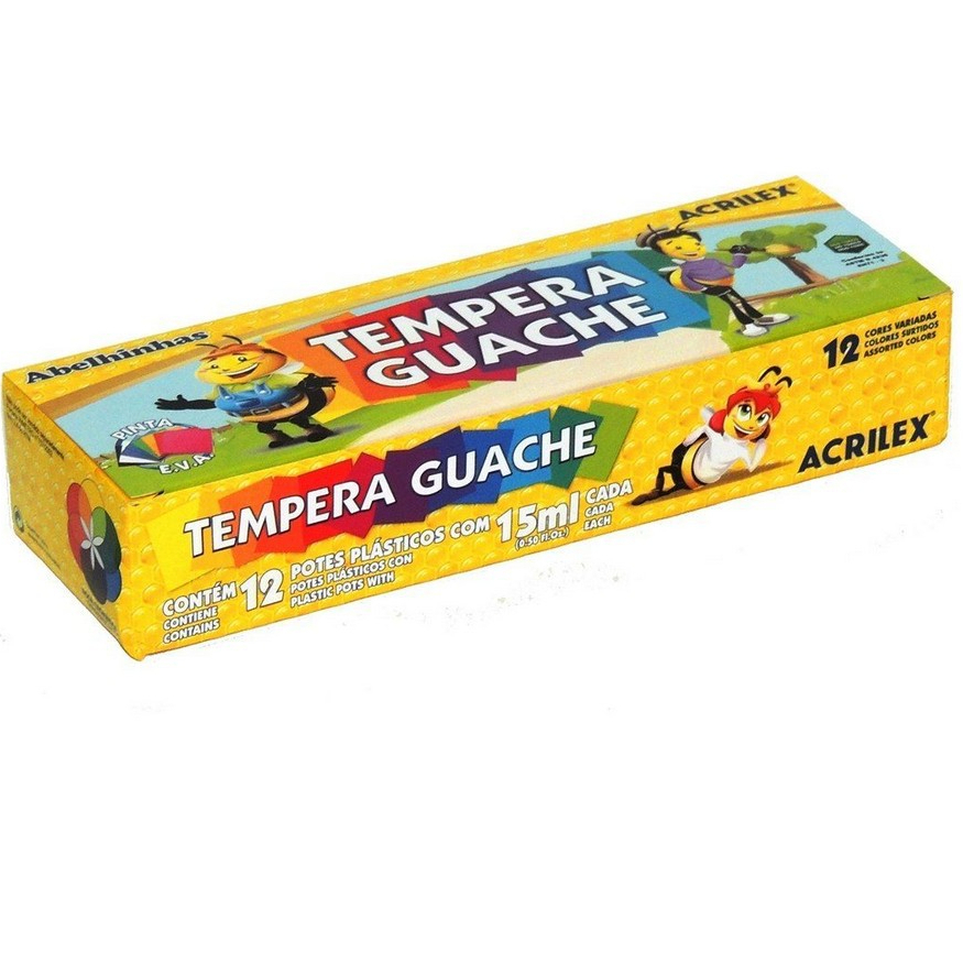 Tinta Tempera Guache - Acrilex (Escolha o Modelo)