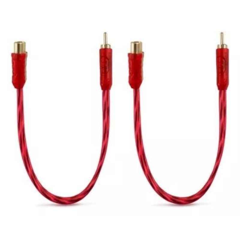 kit com 2 cabo y 2 femea e 1 macho semi blindado